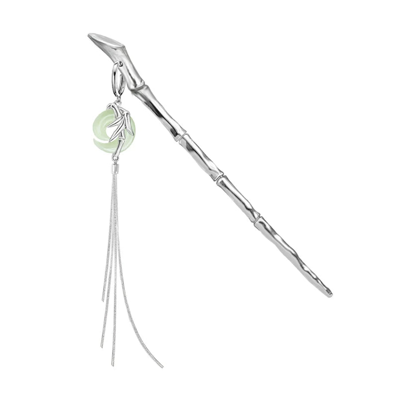 MASW Bamboo Joint Tassel Hairpin