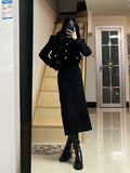 PANPAN Xiaoxiangfeng Suit Women's Medium and Long Suit Skirt
