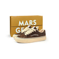 MARS GEOME Beef Suede Retro Versatile Board Shoes