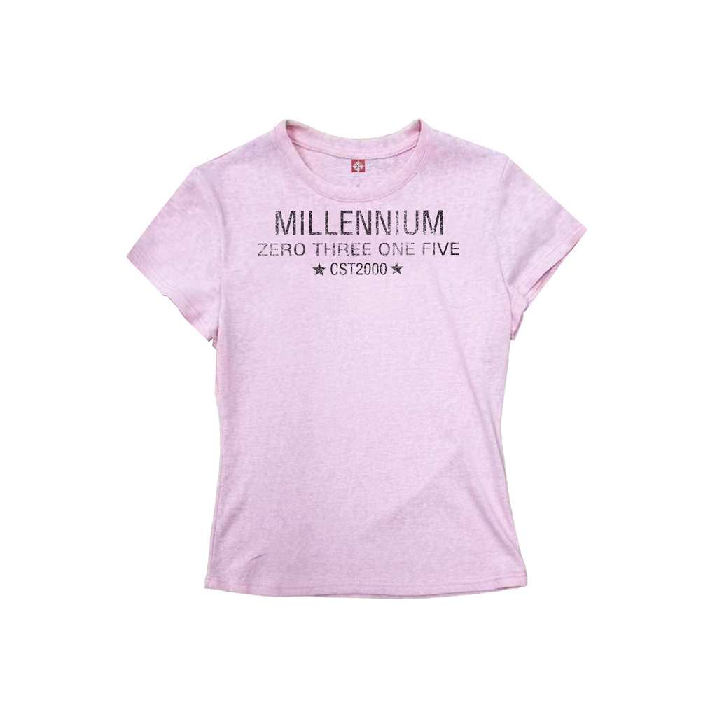 DETW CST2000 Snowflake 260g Slim Fit Crewneck Tee