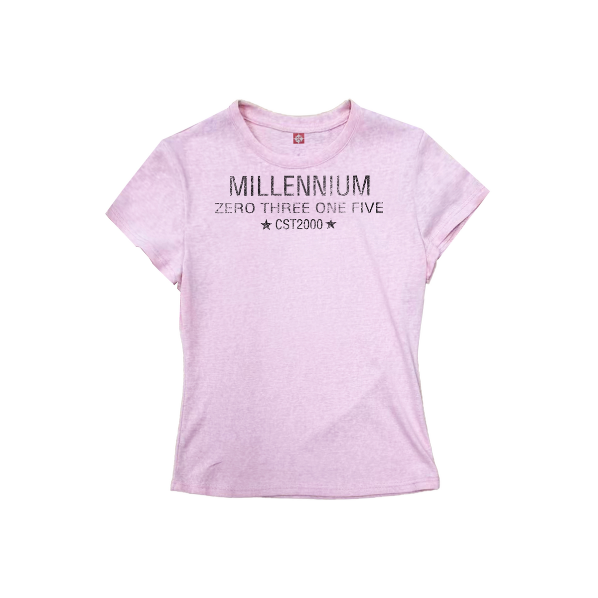 DETW CST2000 Snowflake 260g Slim Fit Crewneck Tee