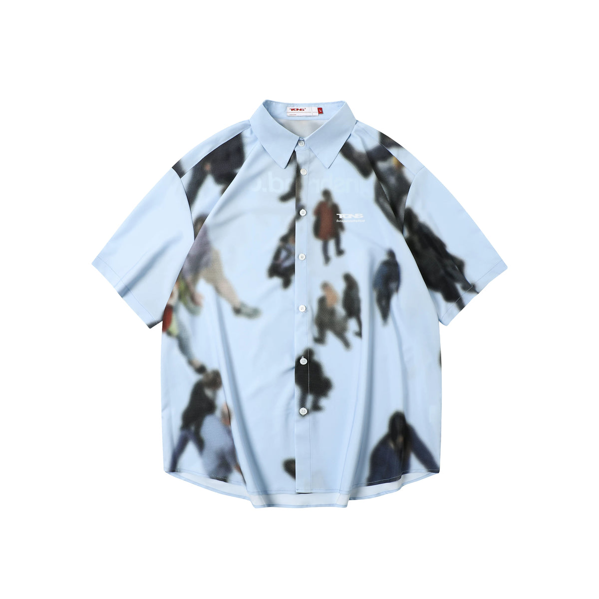 TGNS Human Silhouette Breathable Oversized Tee