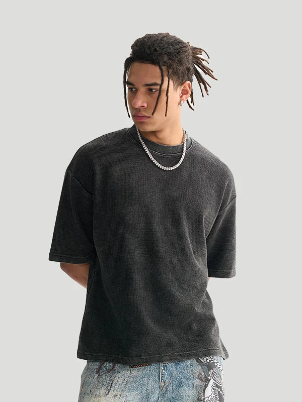 FIVE MEN Waffle Weave 280g Relaxed Tee