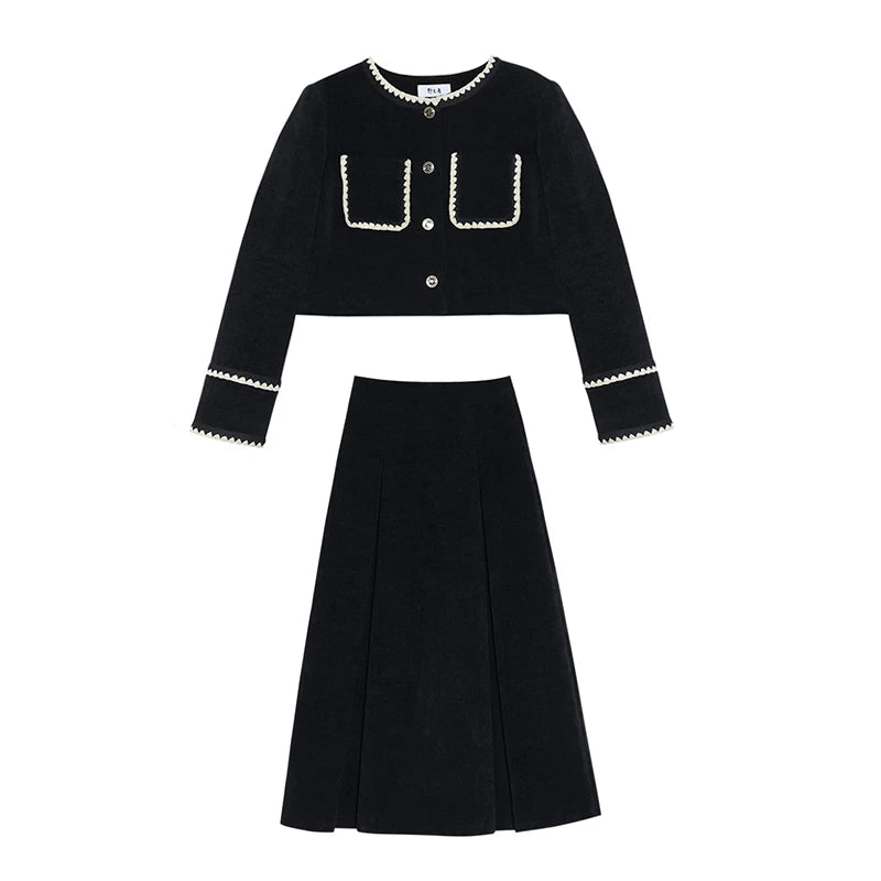 Wildberry Premium Jacket High Waist Skirt Fashion Suit