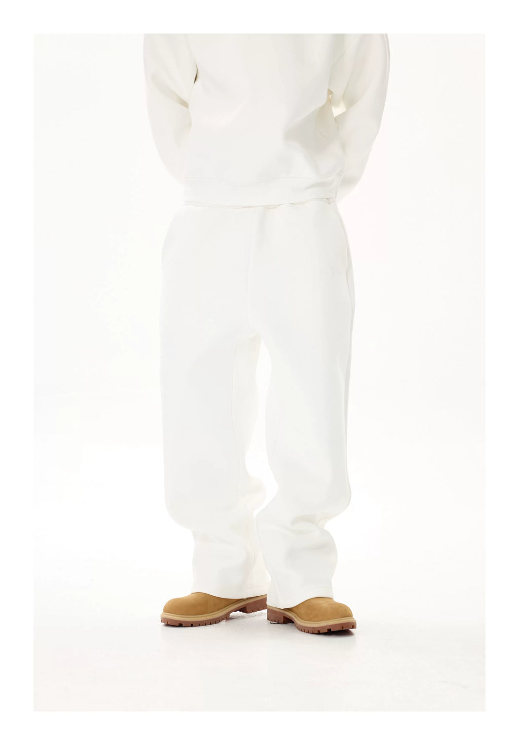 KARMANISTIC Vintage Loose Wide Leg Embroidered Sweatpants Set