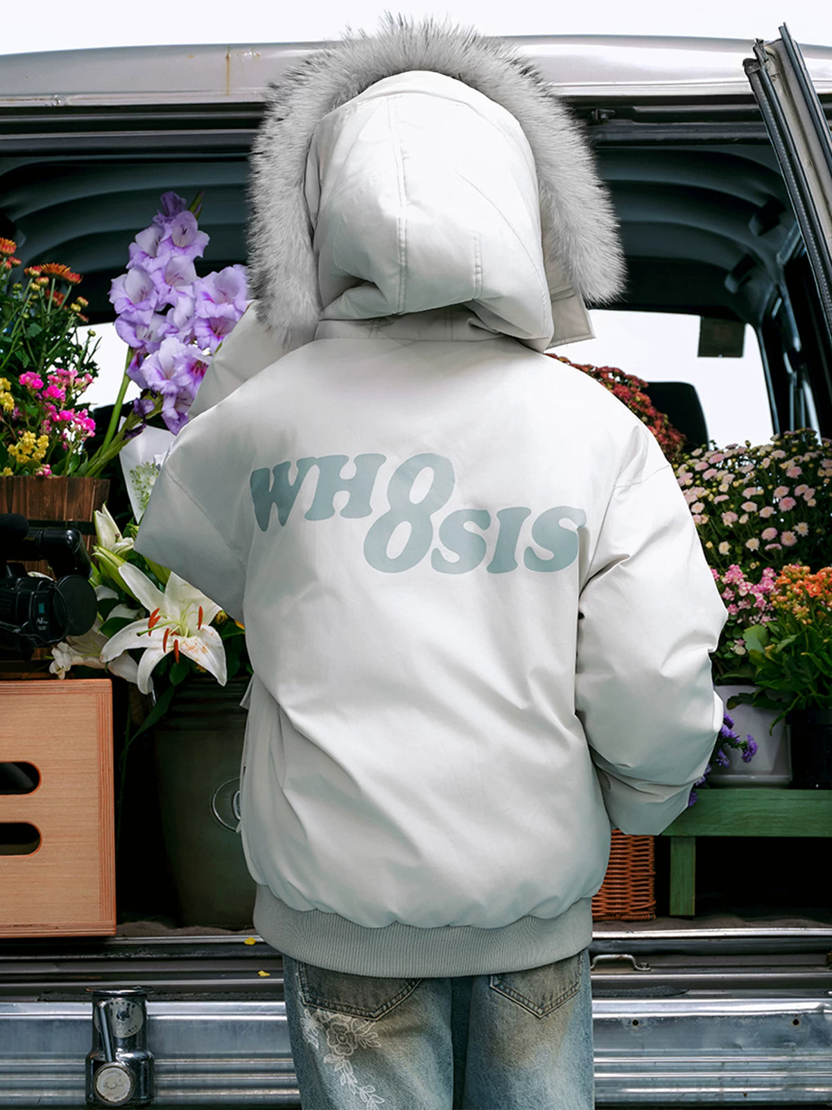 WHOOSIS Padded Hooded Parka
