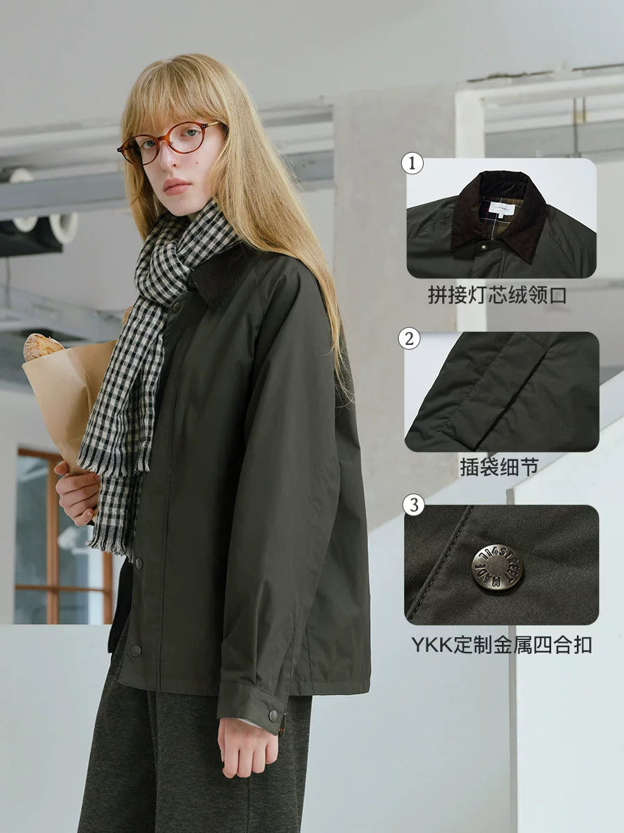 714Street Water-Resistant 3M Thinsulate Loose Safari Jacket
