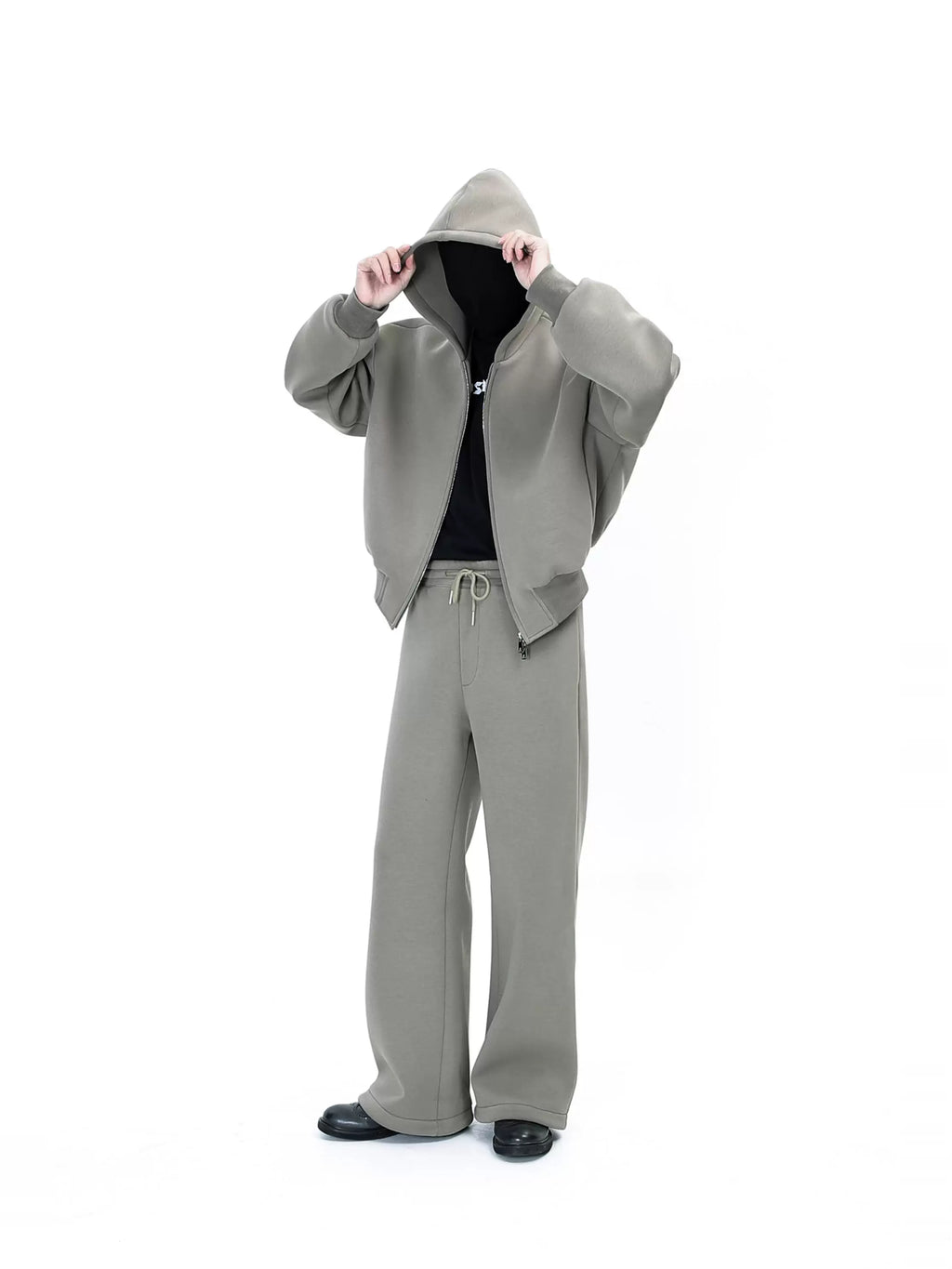 SOUTHFISH heavy 550gsm crisp minimalist hoodie sweatpant set