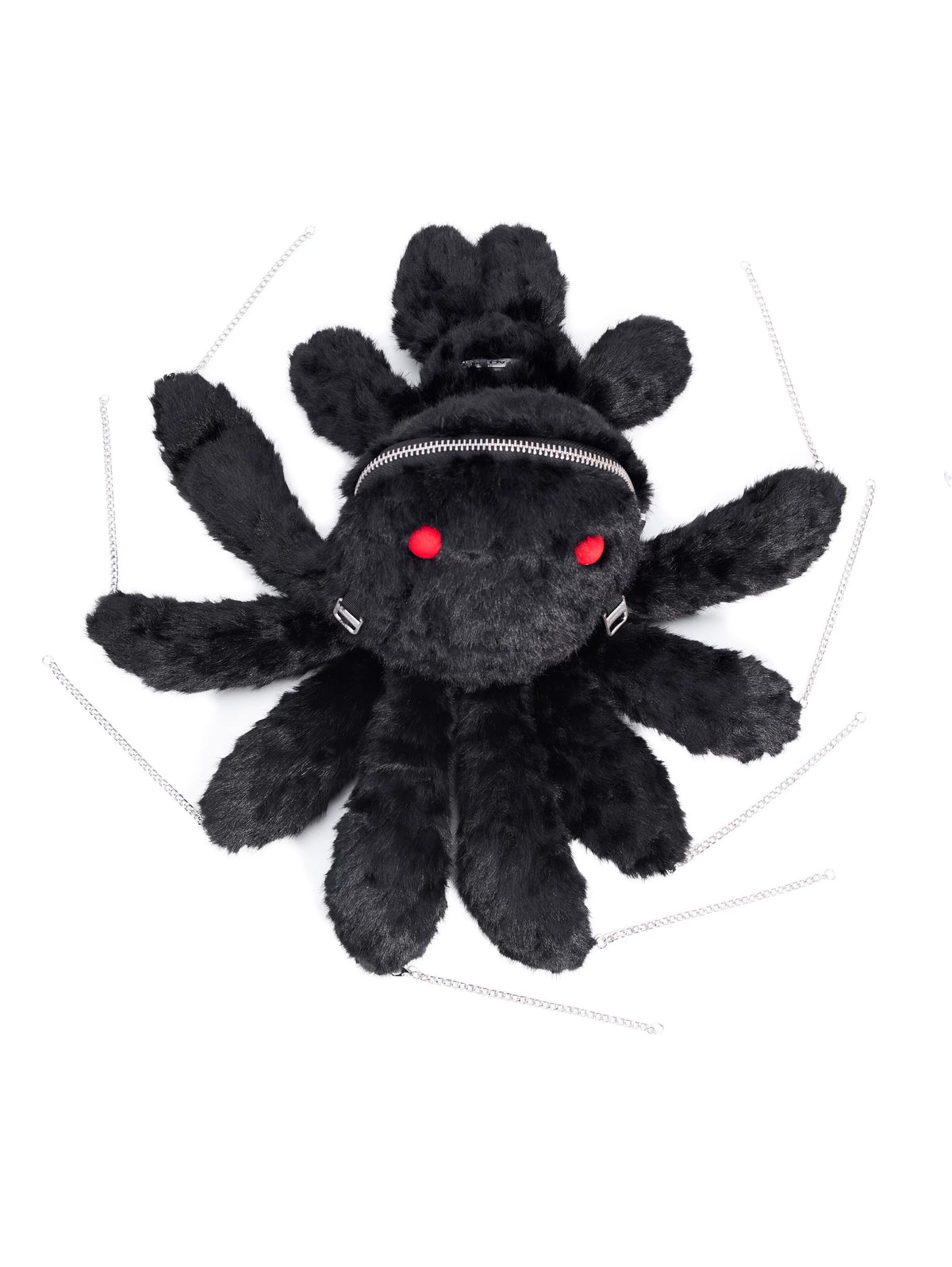 FACEON LAB Plush Doll Crossbody Bag - Red & Black