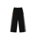 SINONOME Polished Badge Three-bar Sweatpants