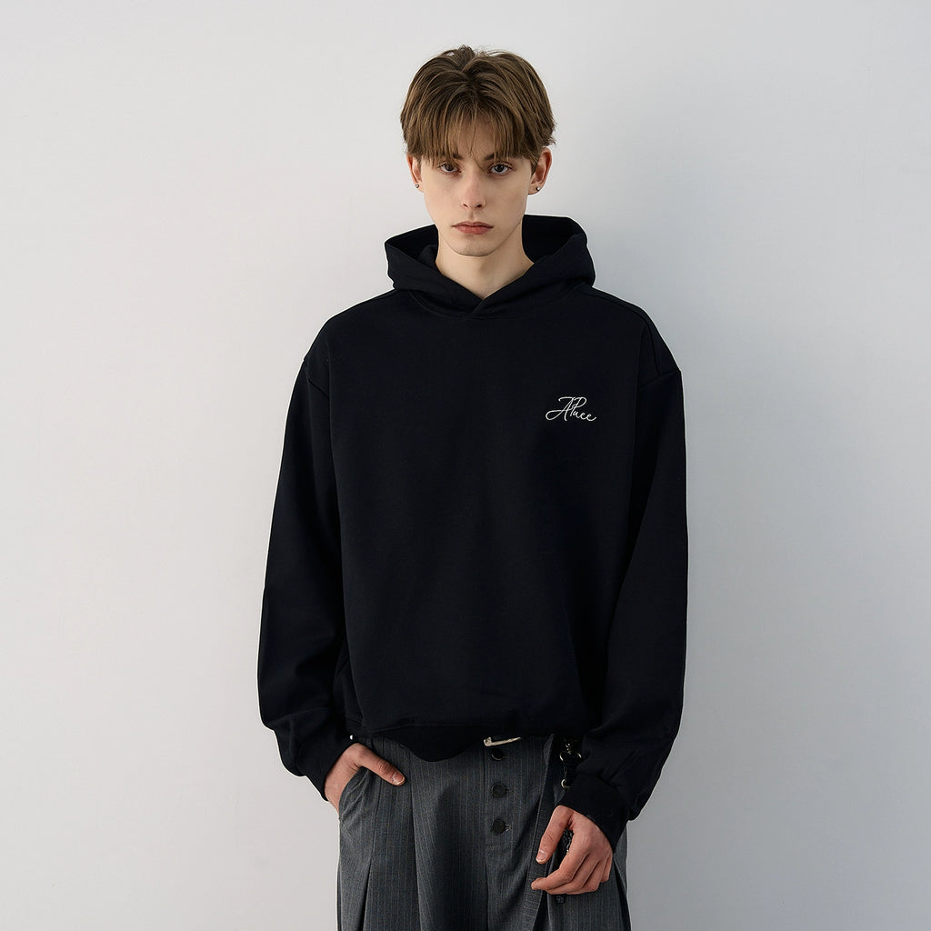 A PUEE Retro Silhouette Hooded Sweater