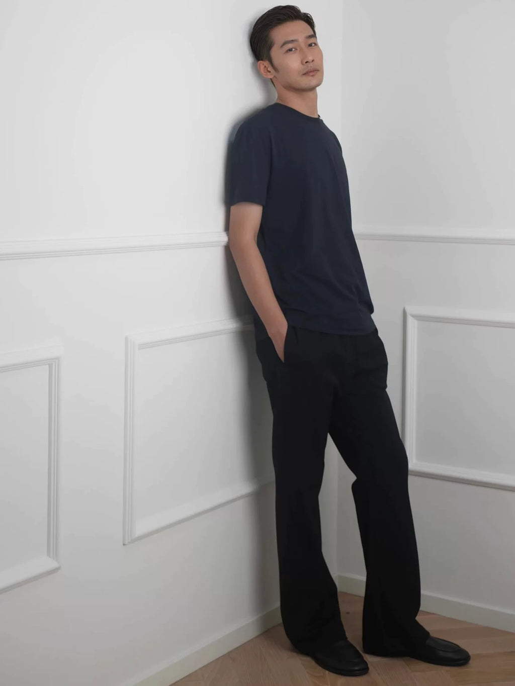 NO LOGO X GTAL Collaboration LENZING™ Tencel™ Lyocell Flared Trousers