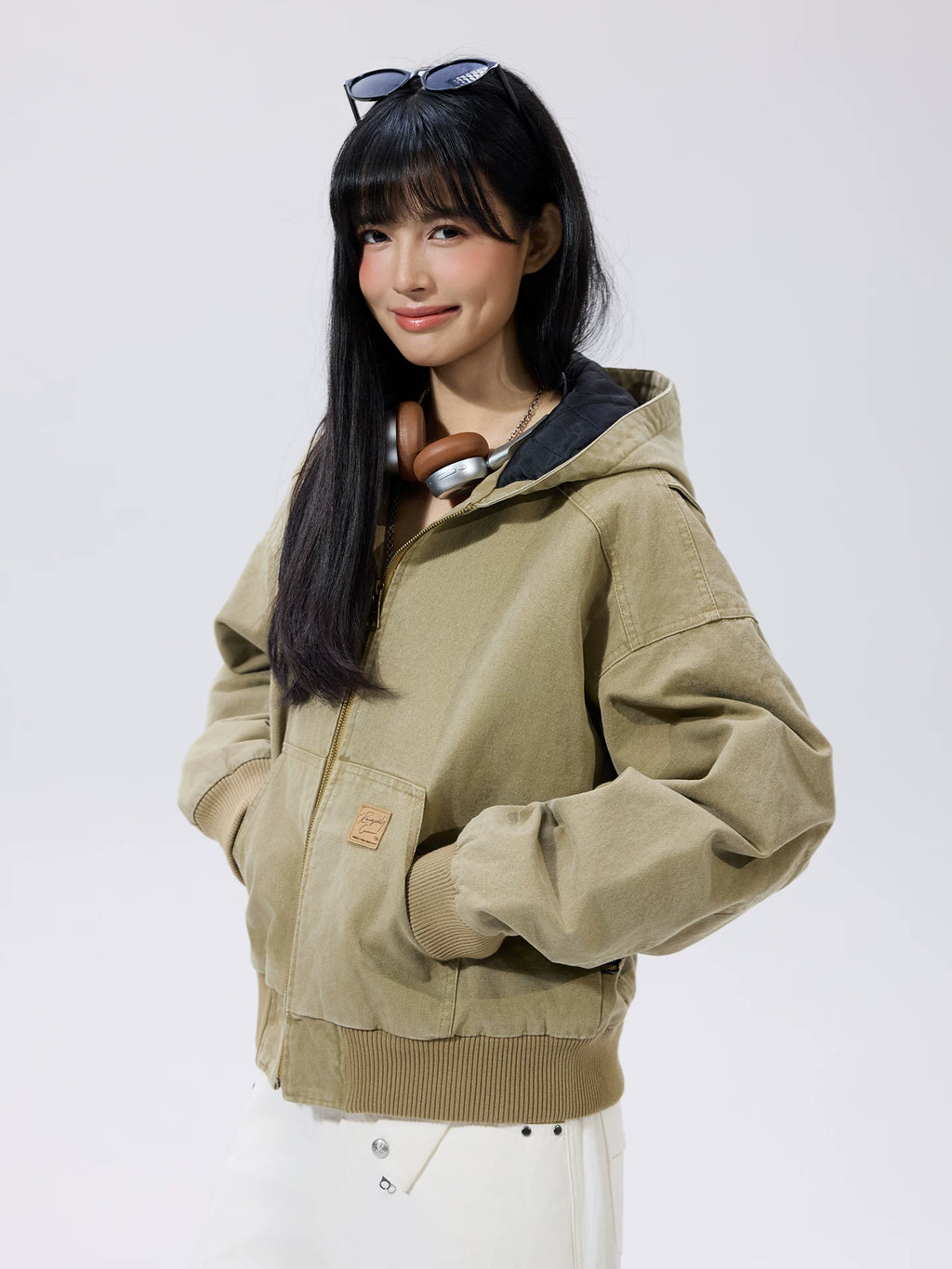 Remedy Vintage Loose Tooling Hooded Jacket