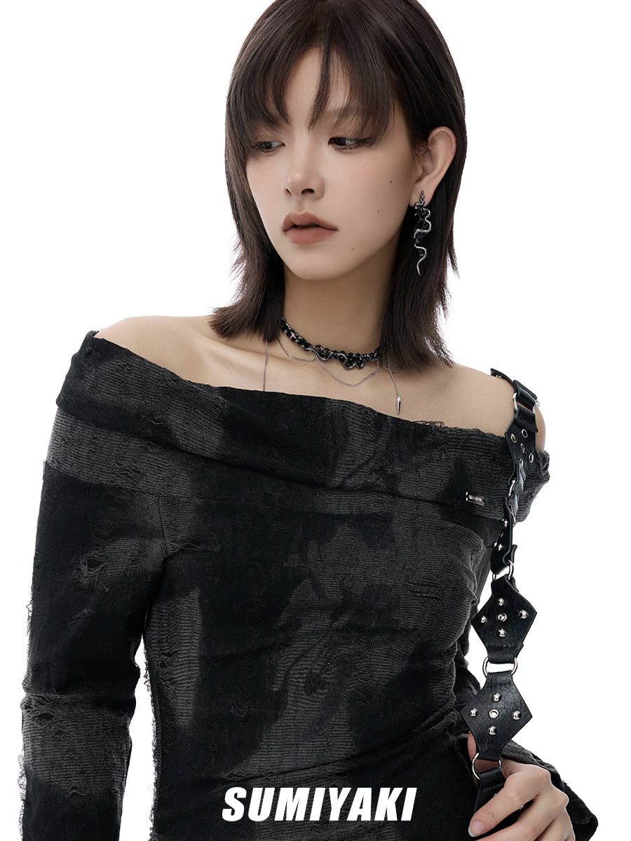 SUMIYAKI Yggdrasil Snake Collarbone Chain Necklace