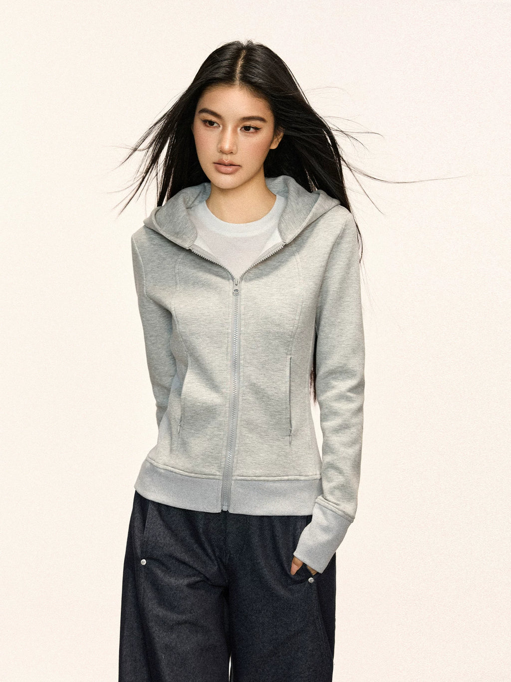 Cherry Melody Vintage Sport Hooded Jacket