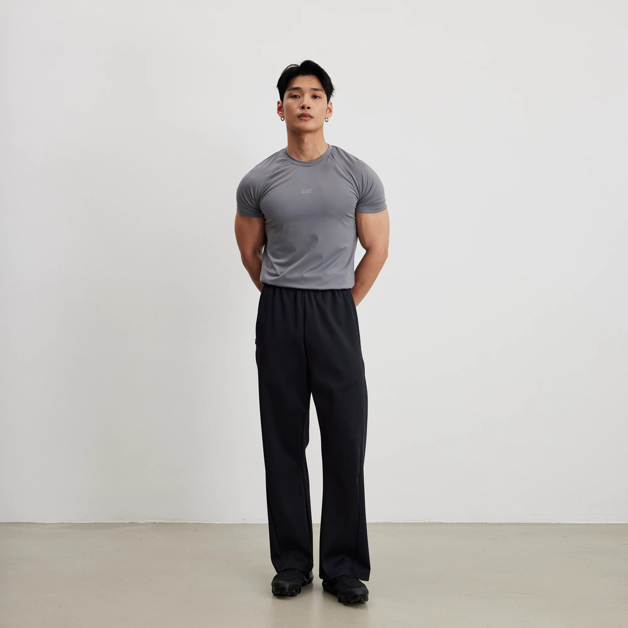 AFTERGLOW Perspiration Breathable Tight Sports TEE