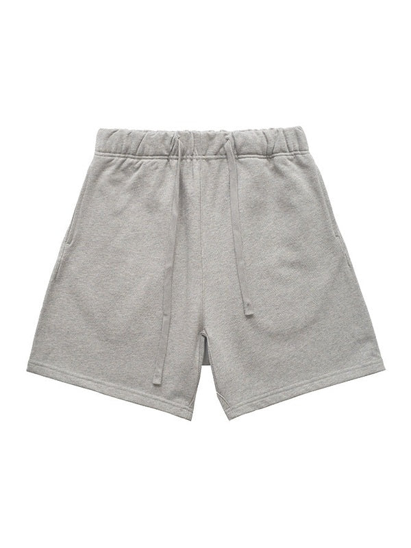 UNF 450g heavy old money wind silhouette terry Shorts