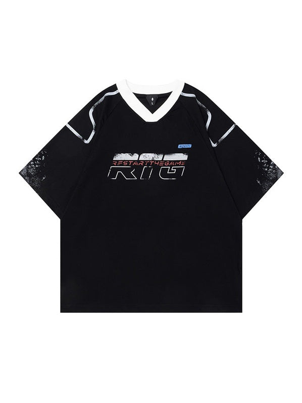 #OVDY Vintage Street Loose Short Sleeve tee
