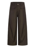 11KN Straight Wide-Leg Trousers