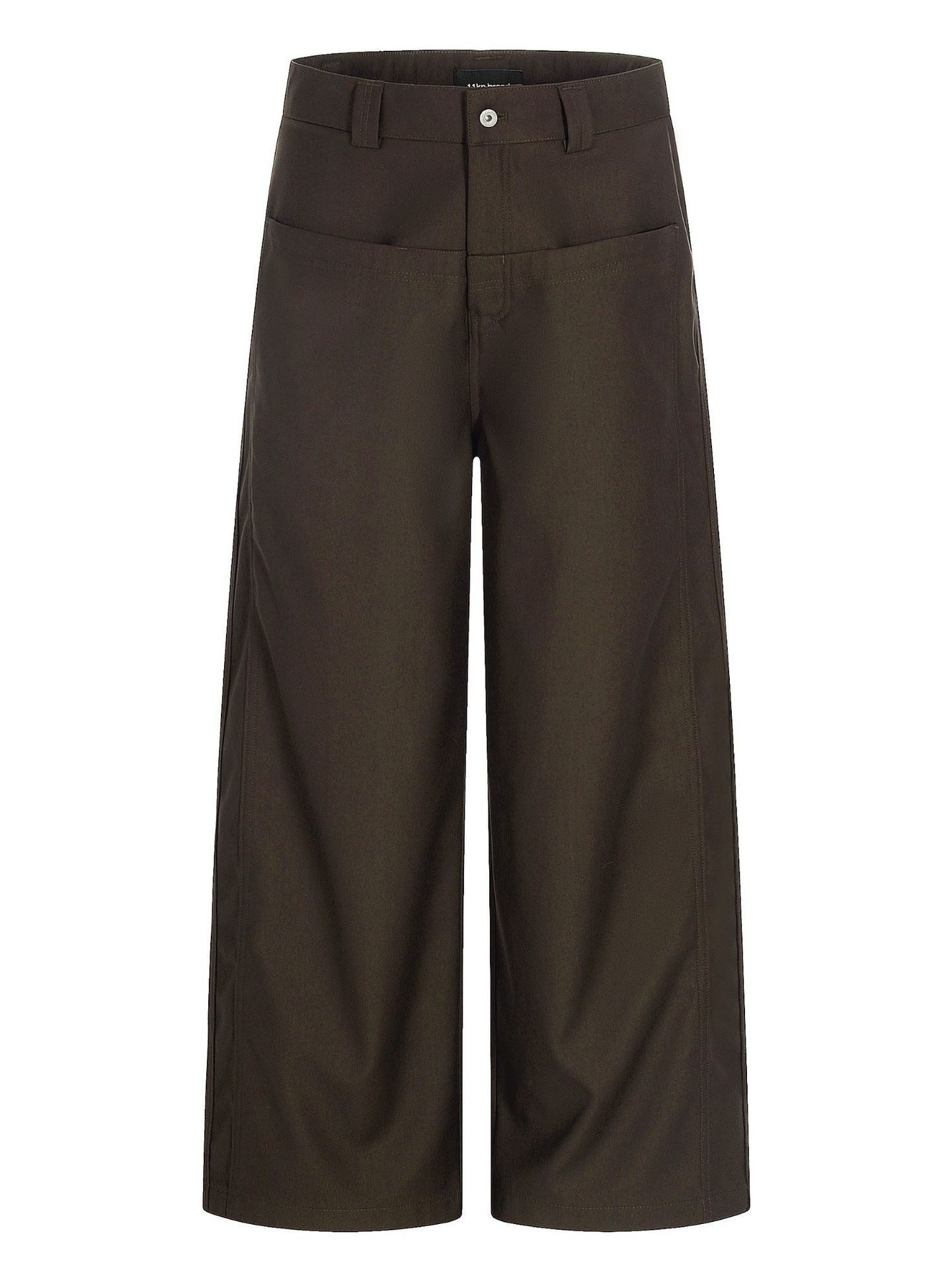 11KN Straight Wide-Leg Trousers