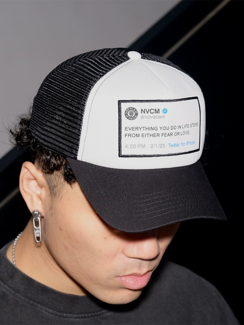 NOVACAM High Street Spoof Fun Slogan Truck Hat
