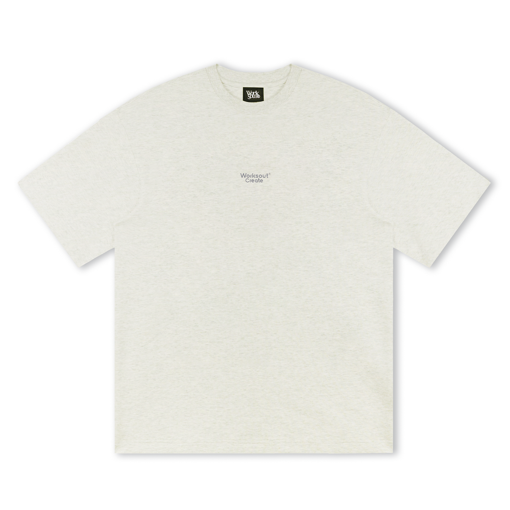 NICEBAD Flower Yarn Slogan Front Shoulder Tee