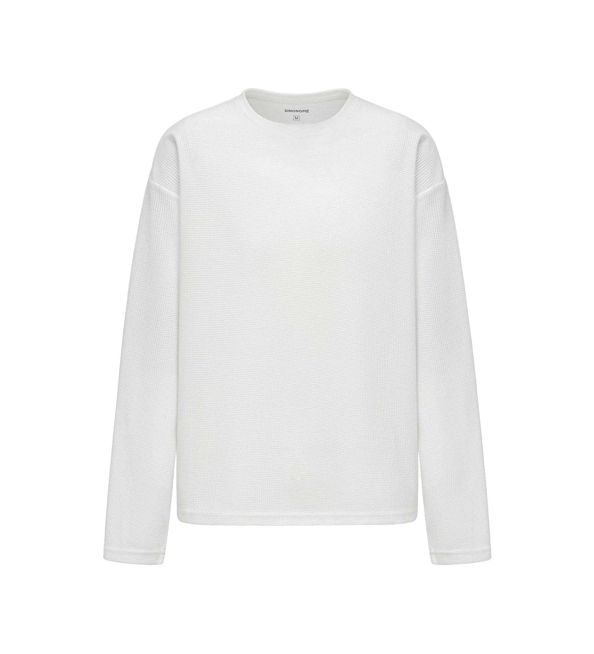 SINONOME Casual Simple Anti-wrinkle Loose Long Sleeves