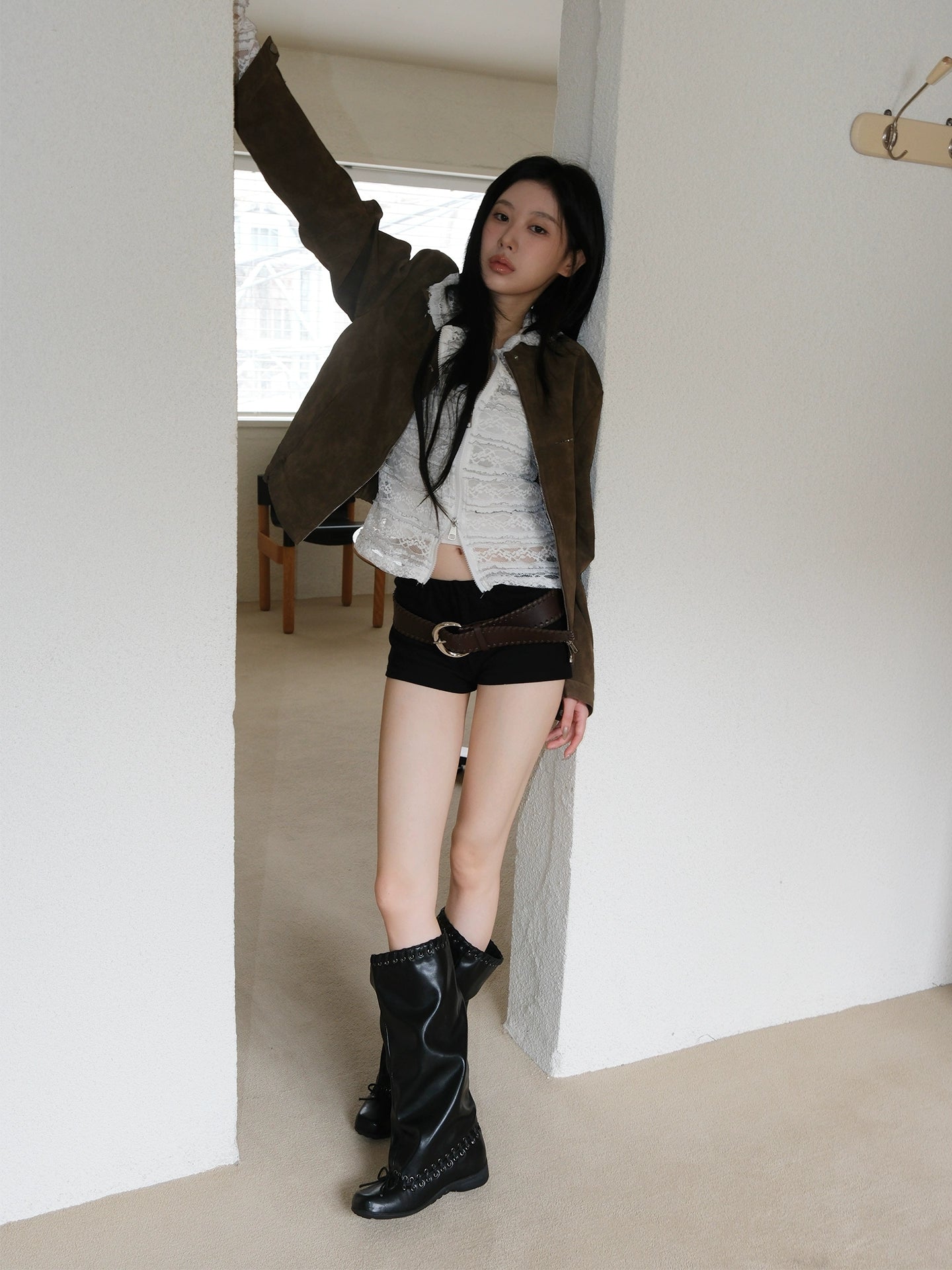 Mooreyu Ballet Bow Boots