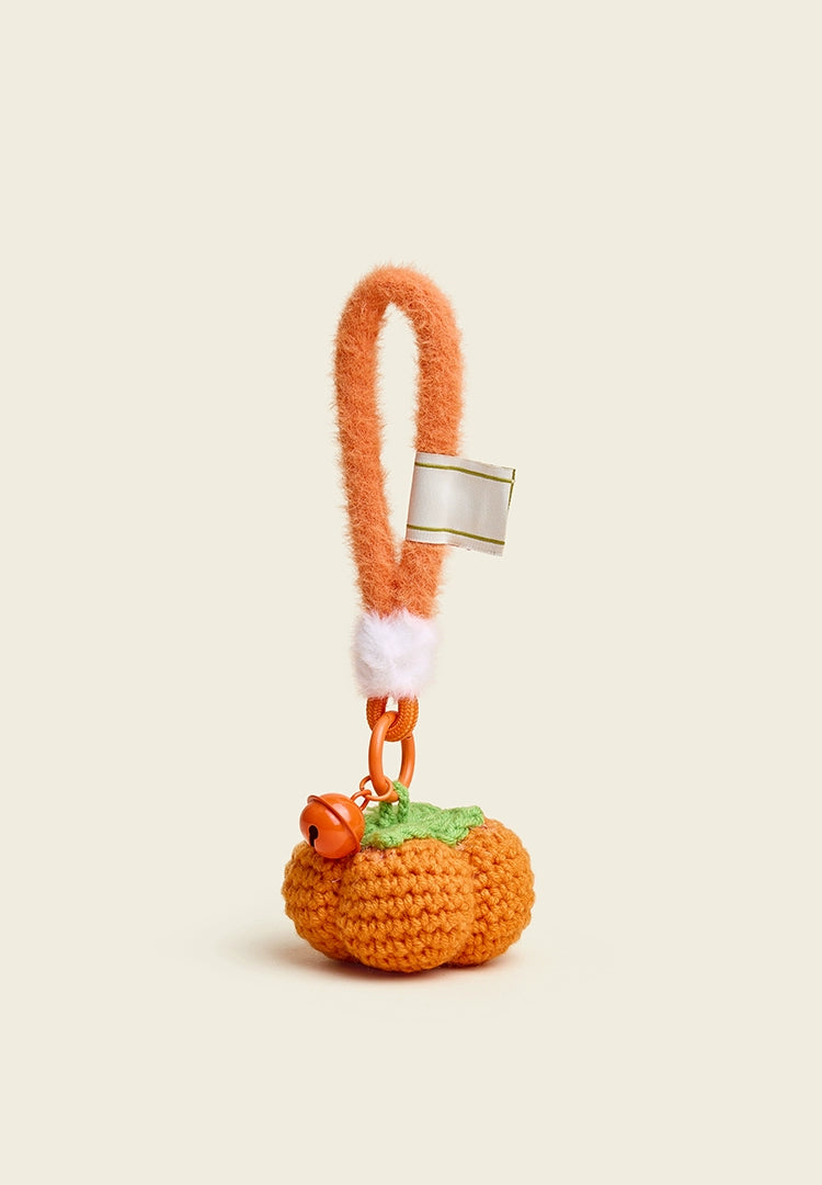 HAVEROSE Rex Rabbit Hair Persimmon Pendant
