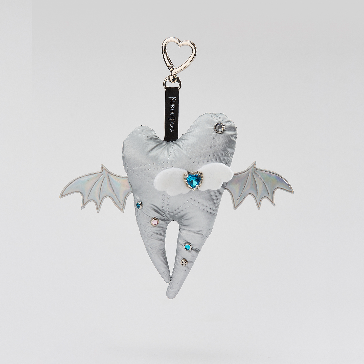 KUROUTAYA Tooth Protection 3D Plush Charm Keychain
