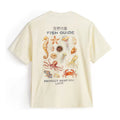 MADEN Tropical Print Washed Relaxed Camp Shirt