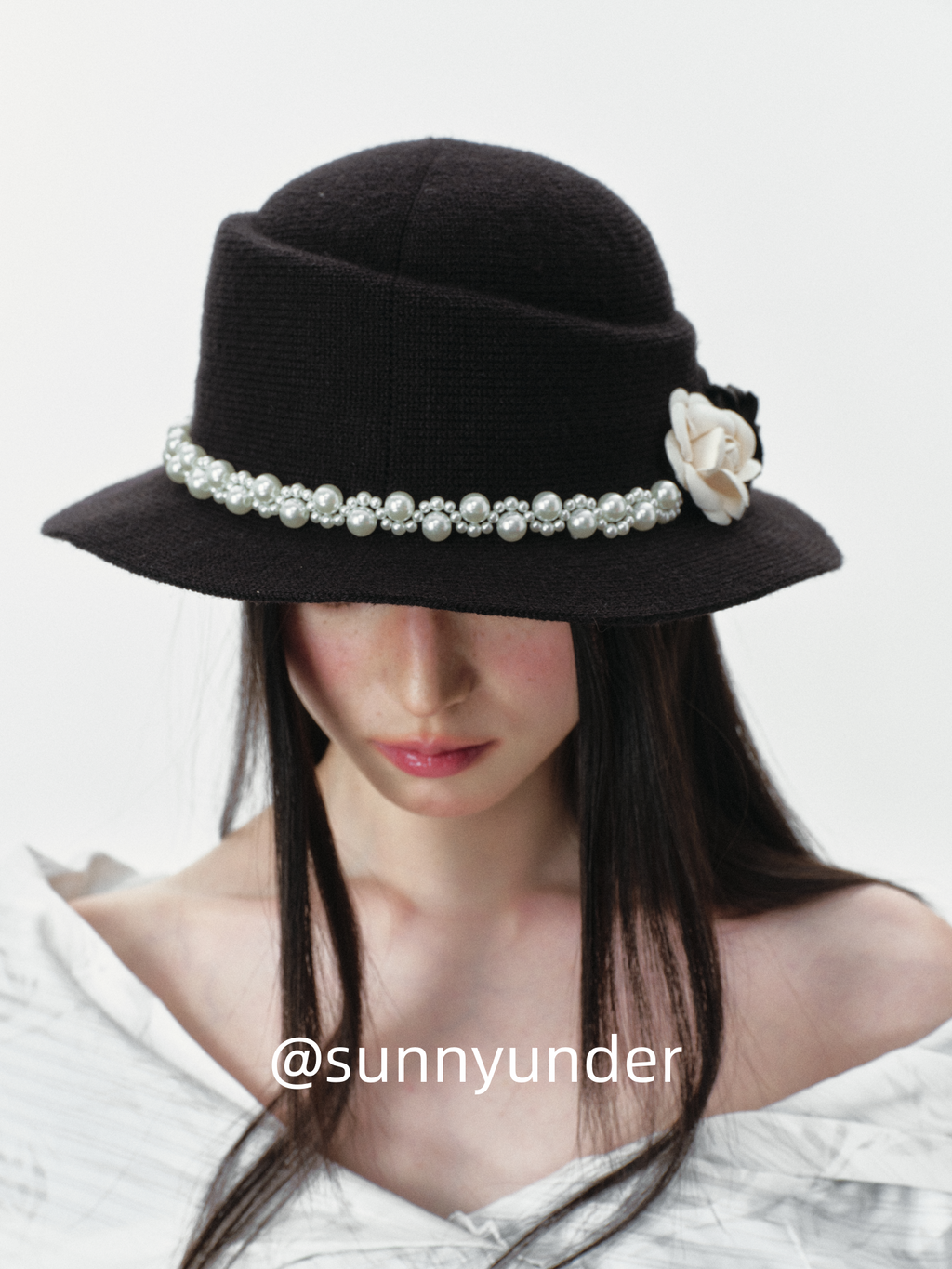 Sunnyunder Stylish Flower Equestrian Hat