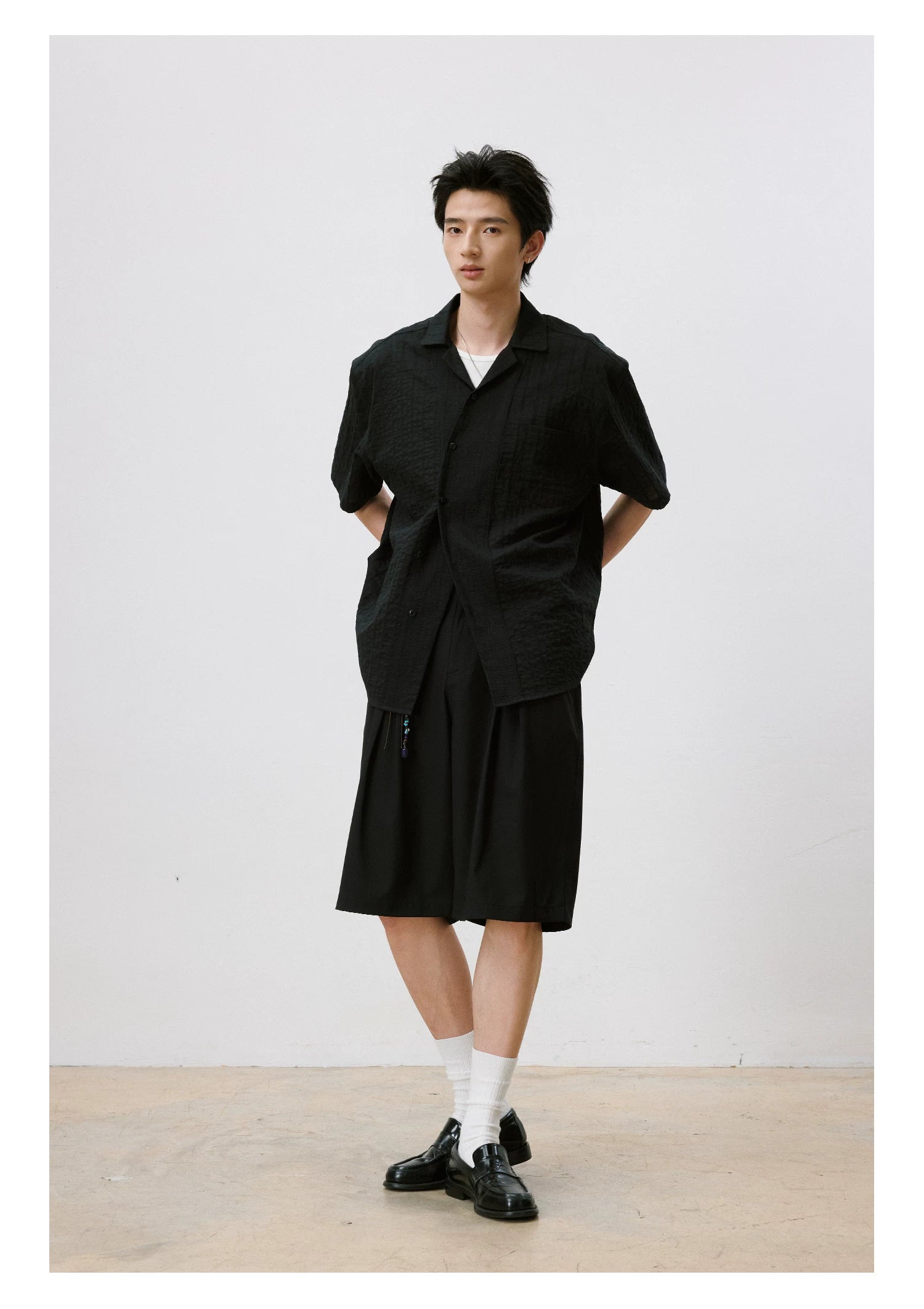 LR MADE 26SS 180G Cool-Touch Pleated Shorts