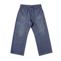 Mbbcar 16oz Slub Canvas Rope-Dyed Wide-Leg Fatigue Pants
