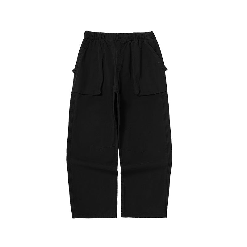 INF Azute Dyeing Thick Three-dimensional Pants