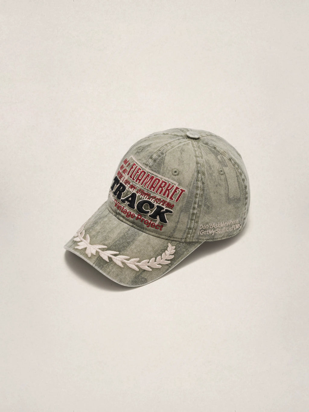 Fleamarket Cactus Embroidered Baseball Cap