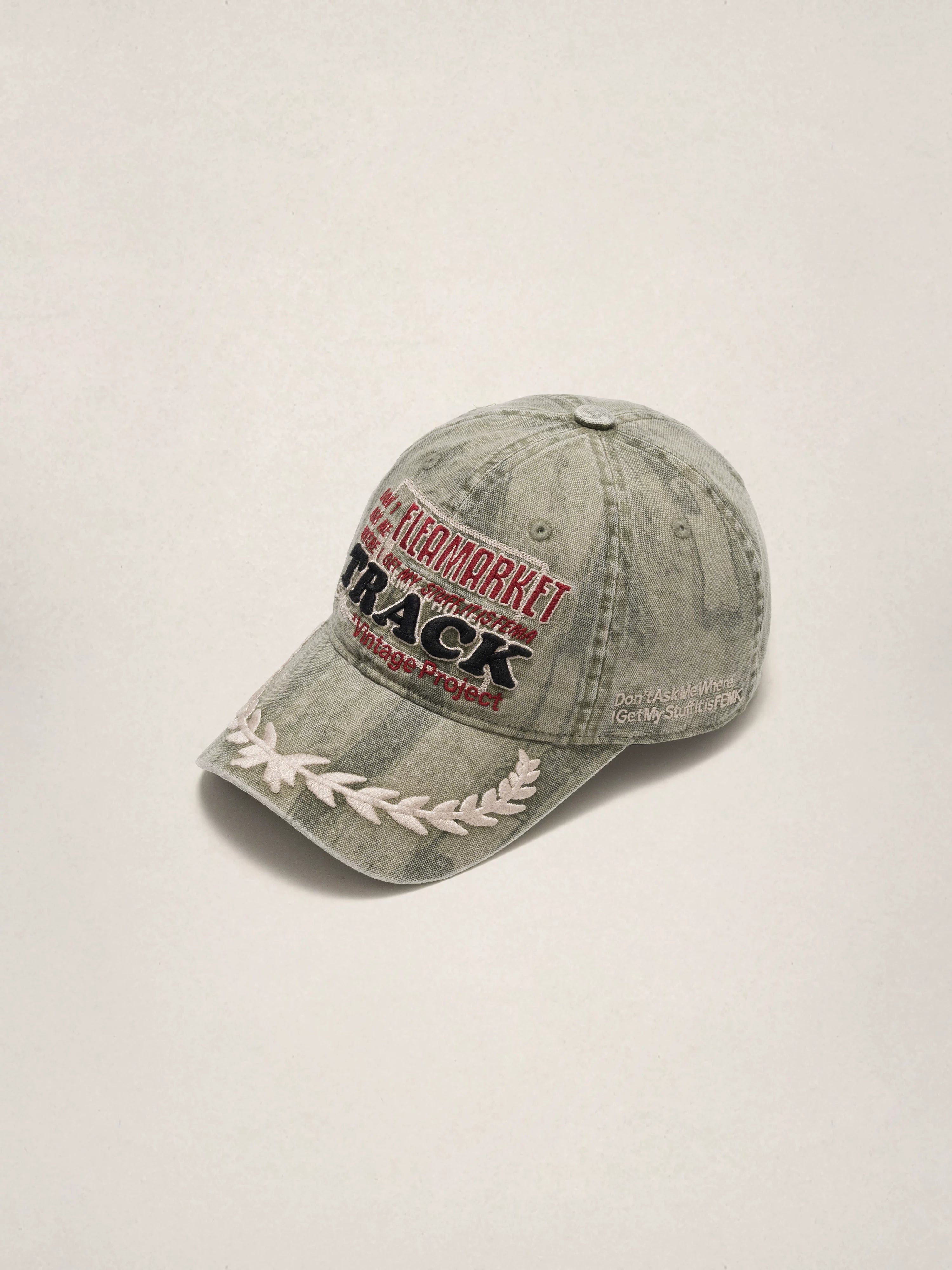 Fleamarket Cactus Embroidered Baseball Cap