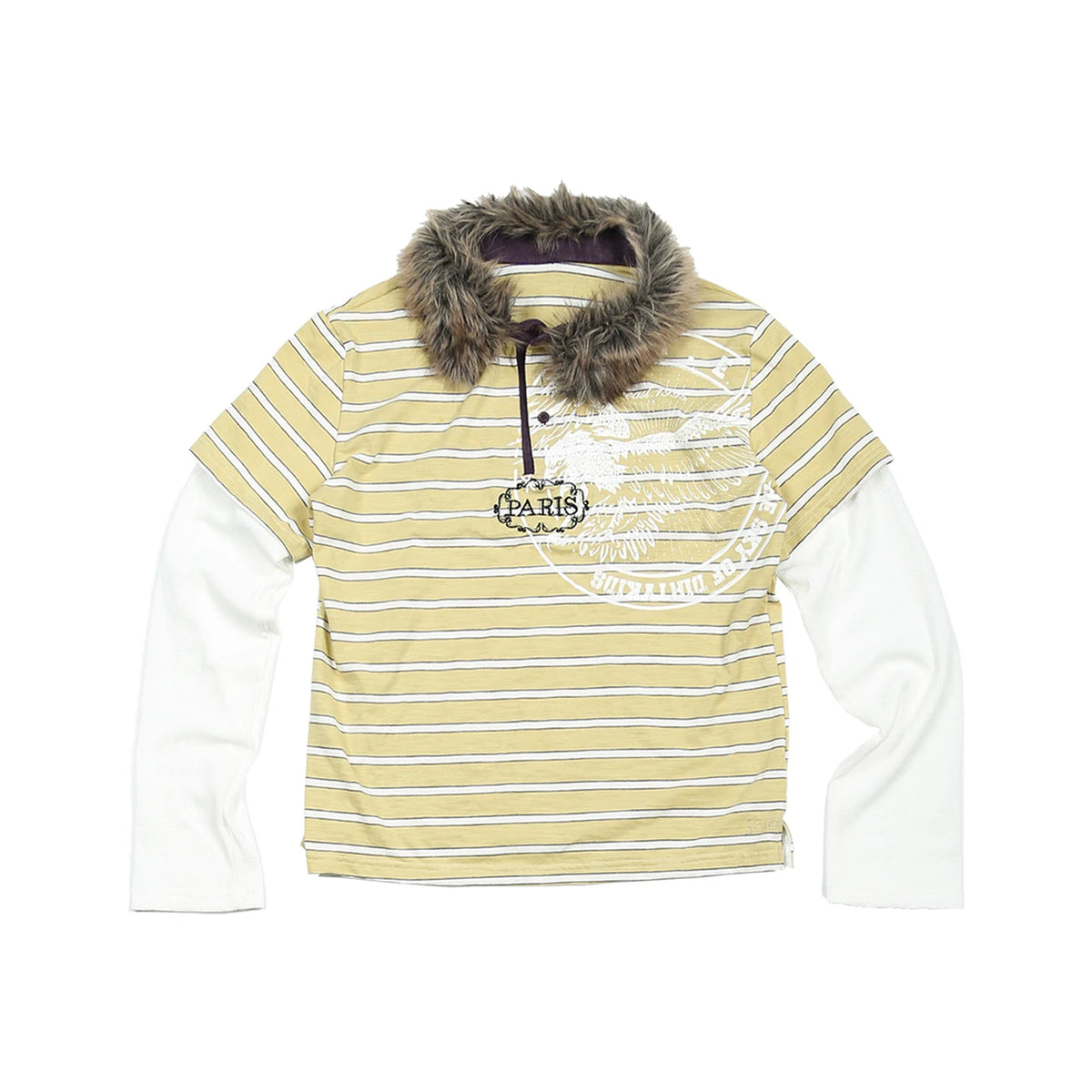 TREclub Wasteland Paris 100% Cotton Breathable Long-Sleeve Tee