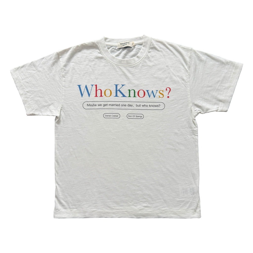 RAINMAKE CREW Daniel WHO KNOWS Parody 100% Cotton Breathable Tee