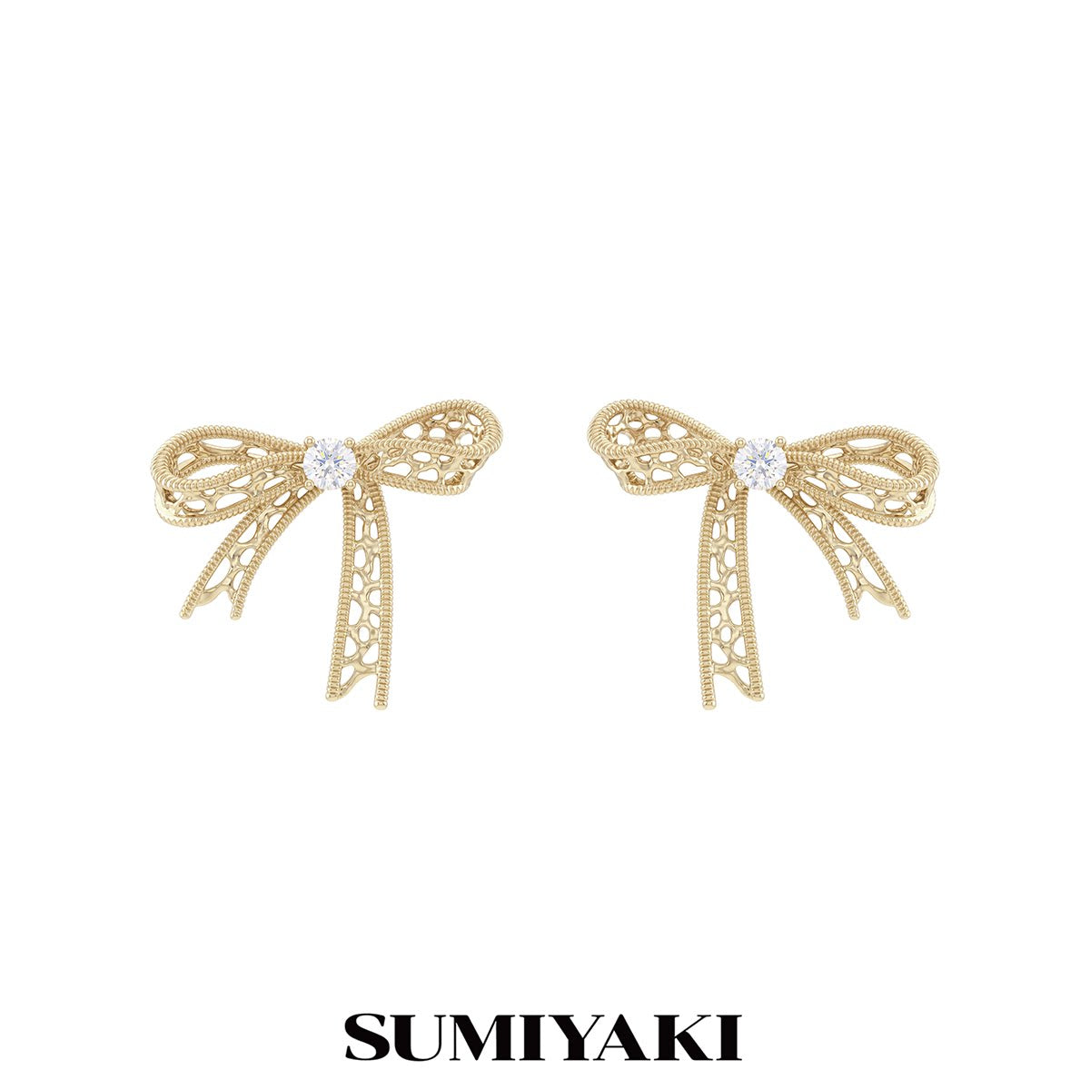 SUMIYAKI Lace Stud Earrings