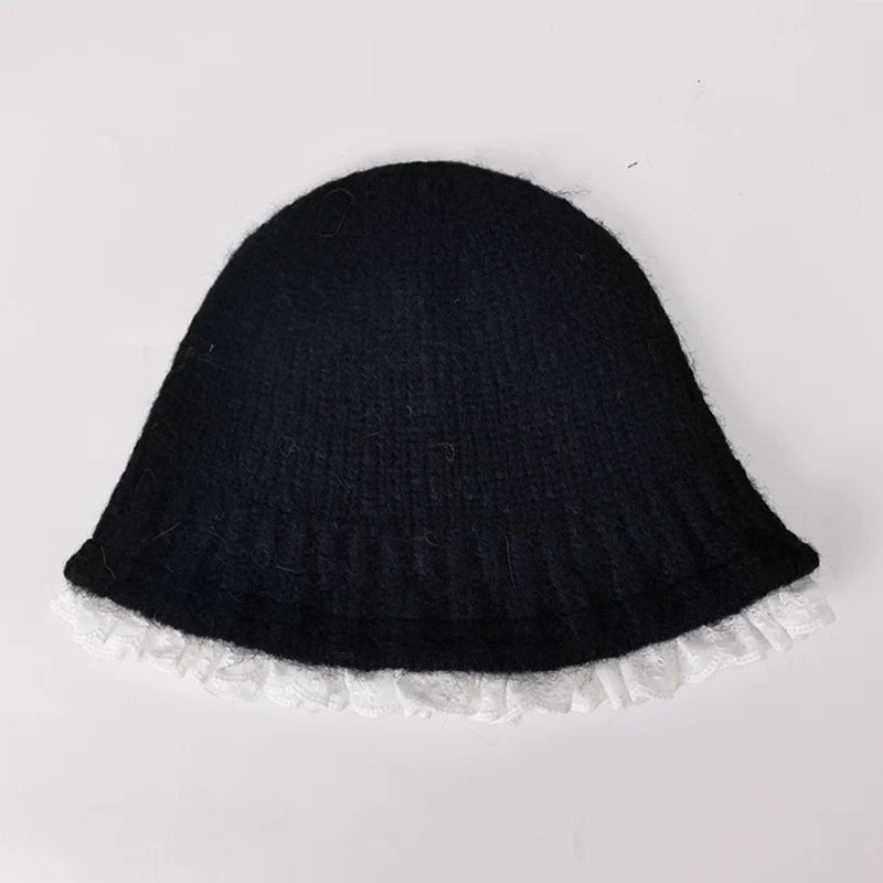 YORSOY Retro Lazy Knitted Warm Wool Hat