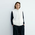 UNF Linen-Blend Zip-Up Wrinkle-Resistant Vest