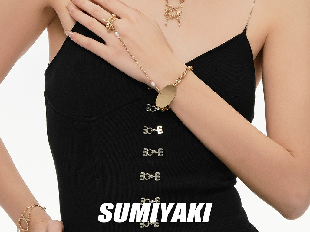 SUMIYAKI Sphenoid Bone Symbiotic Bracelet Ring Integrated Ring Removable