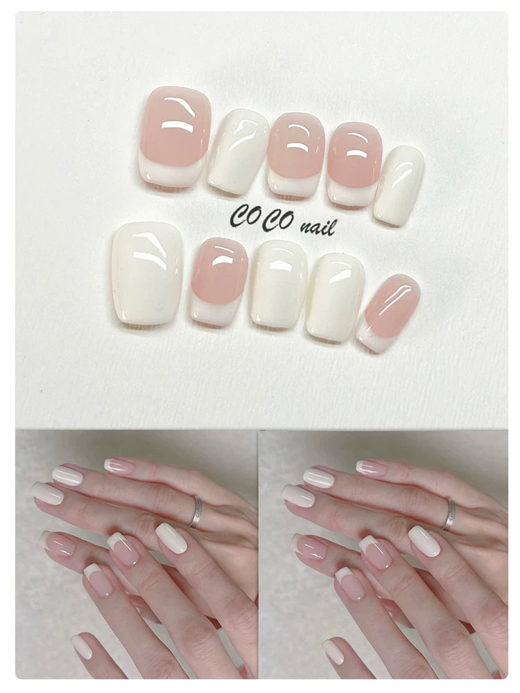 CoCo Embroidery Flower Handmade Manicure Wear Nail