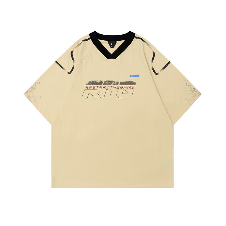 #OVDY Vintage Street Loose Short Sleeve tee