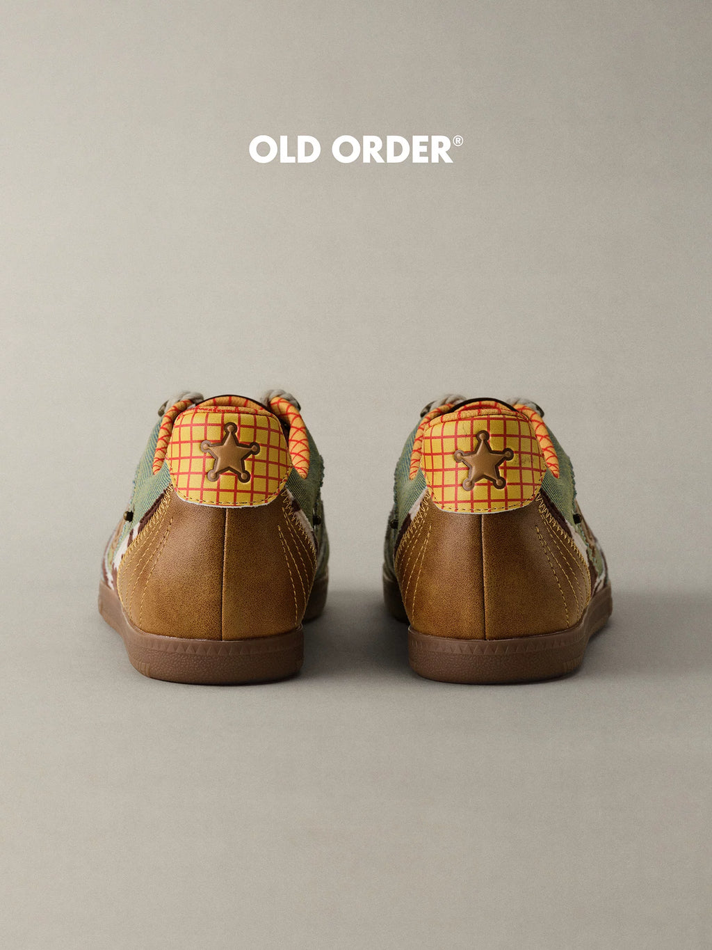 OLD ORDER Denim Blue Retro Training Sneaker