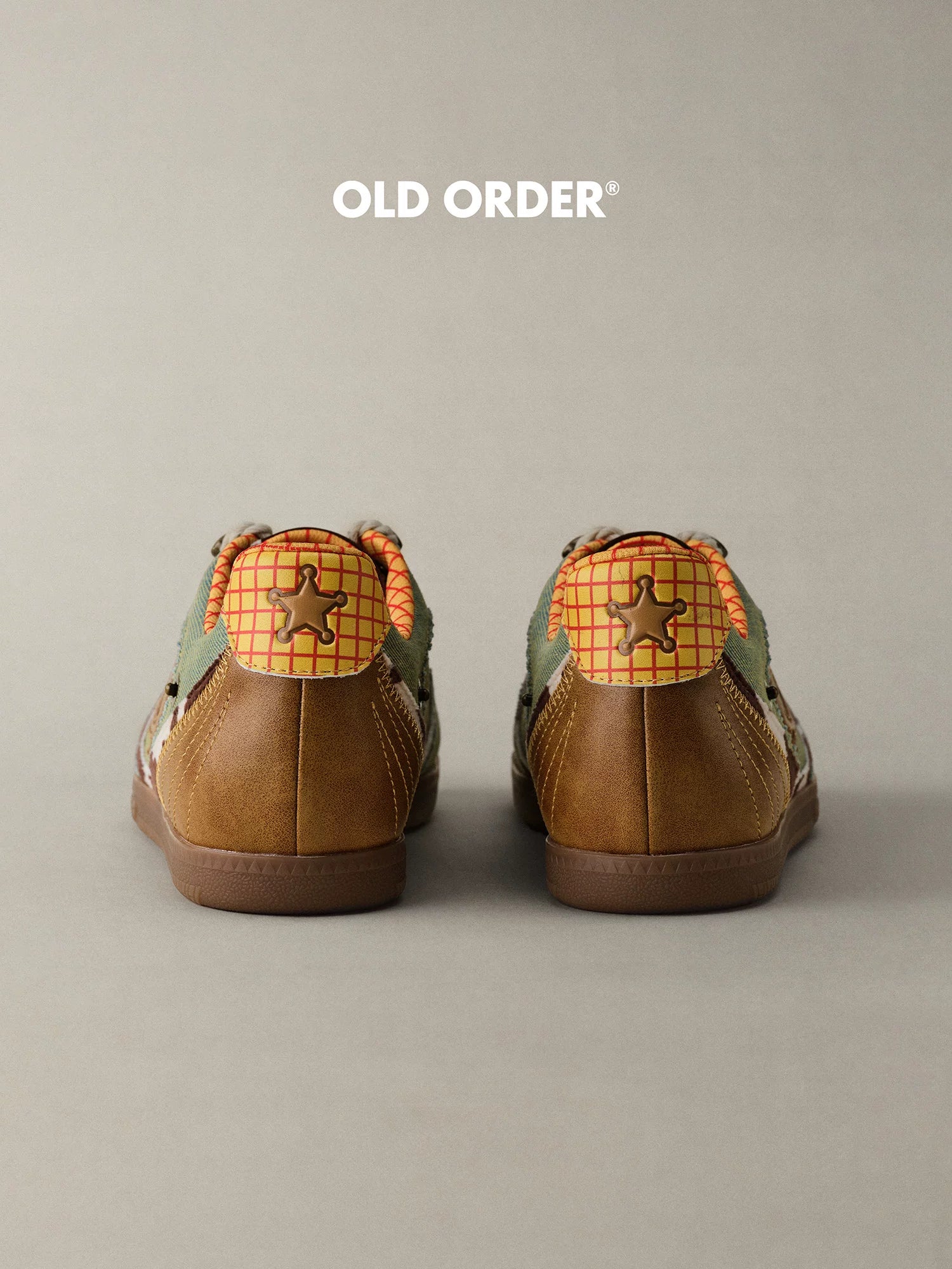OLD ORDER Denim Blue Retro Training Sneaker