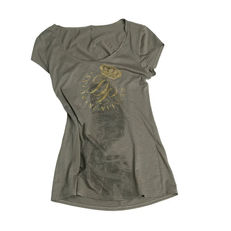 DoublePunch itar Girl 260g Breathable Slim-Fit Tee
