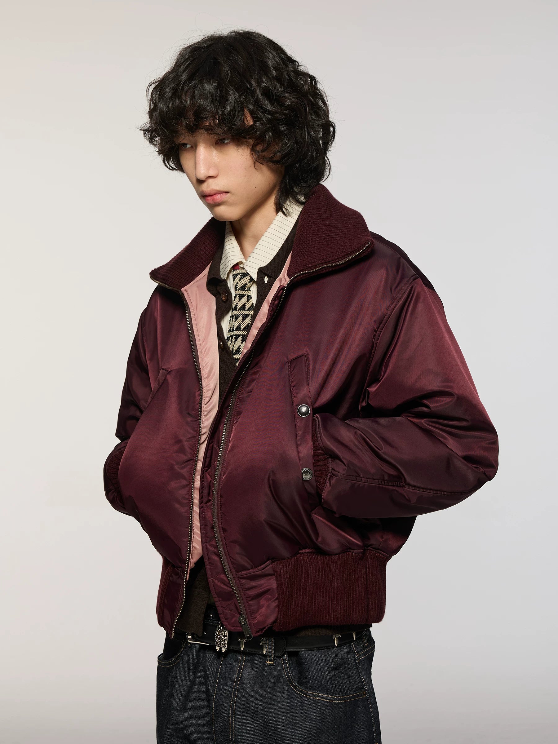 Azure Lisseur Premium Cotton Short Jacket