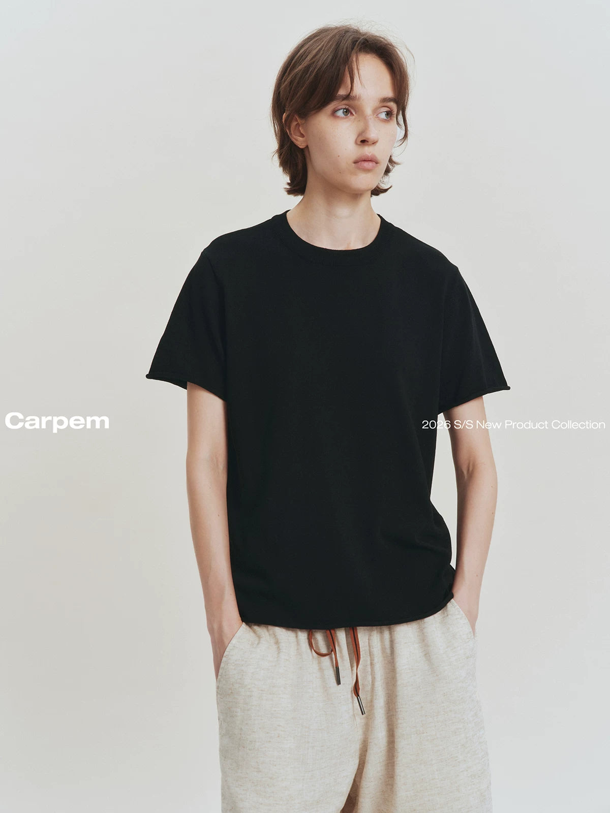 CARPEM Cropped Knit Tee